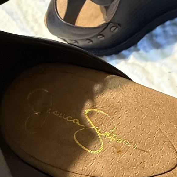 Jessica Simpson Black Open-Toe Heels - Picture 11 of 11